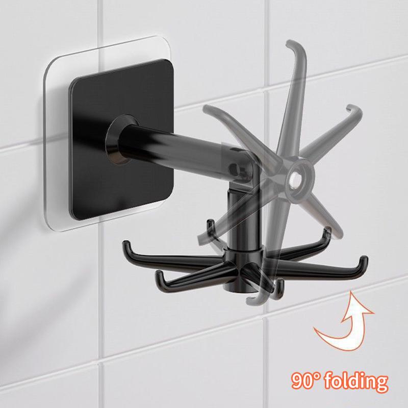 Gancio da cucina Ganci multiuso Cremagliera girevole ruotata di 360 gradi per organizer e gancio per cucchiaio per gadget da cucina