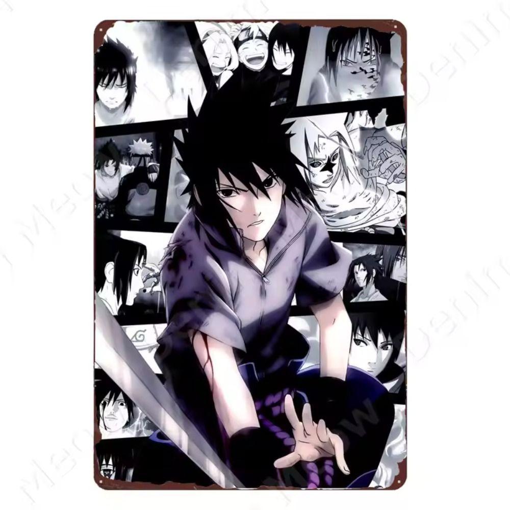 Japanese Anime Heroes Vintage Metal Tin Sign Home Decor 20x30cm