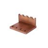 Walnut Wood Test Tube Rack Multifunction Desk Pencil Organizer Pen Holder Phone Stand Stationery Storage Office School Supplies
