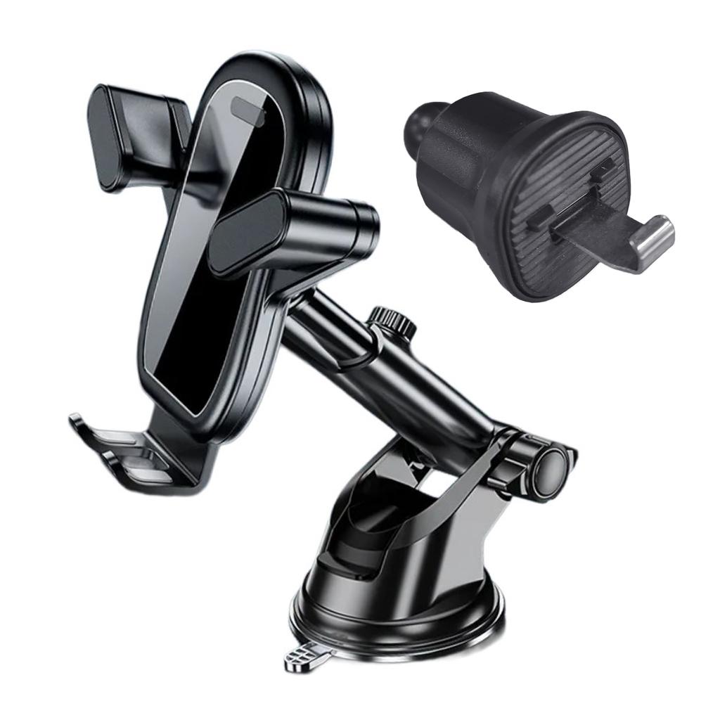 Car Phone Holder Mount 360 Rotatable Air Vent, Phone Mount for Car Metal Hook Clip Cellphone Holder for 4.7inch-7inch