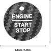 For Ford 150 Sharp EVOS Focus Forus Edge Mondeo Explorer Ranger Pickup SUNJIKA Carbon Fiber Consoles Engine Start Stop Button