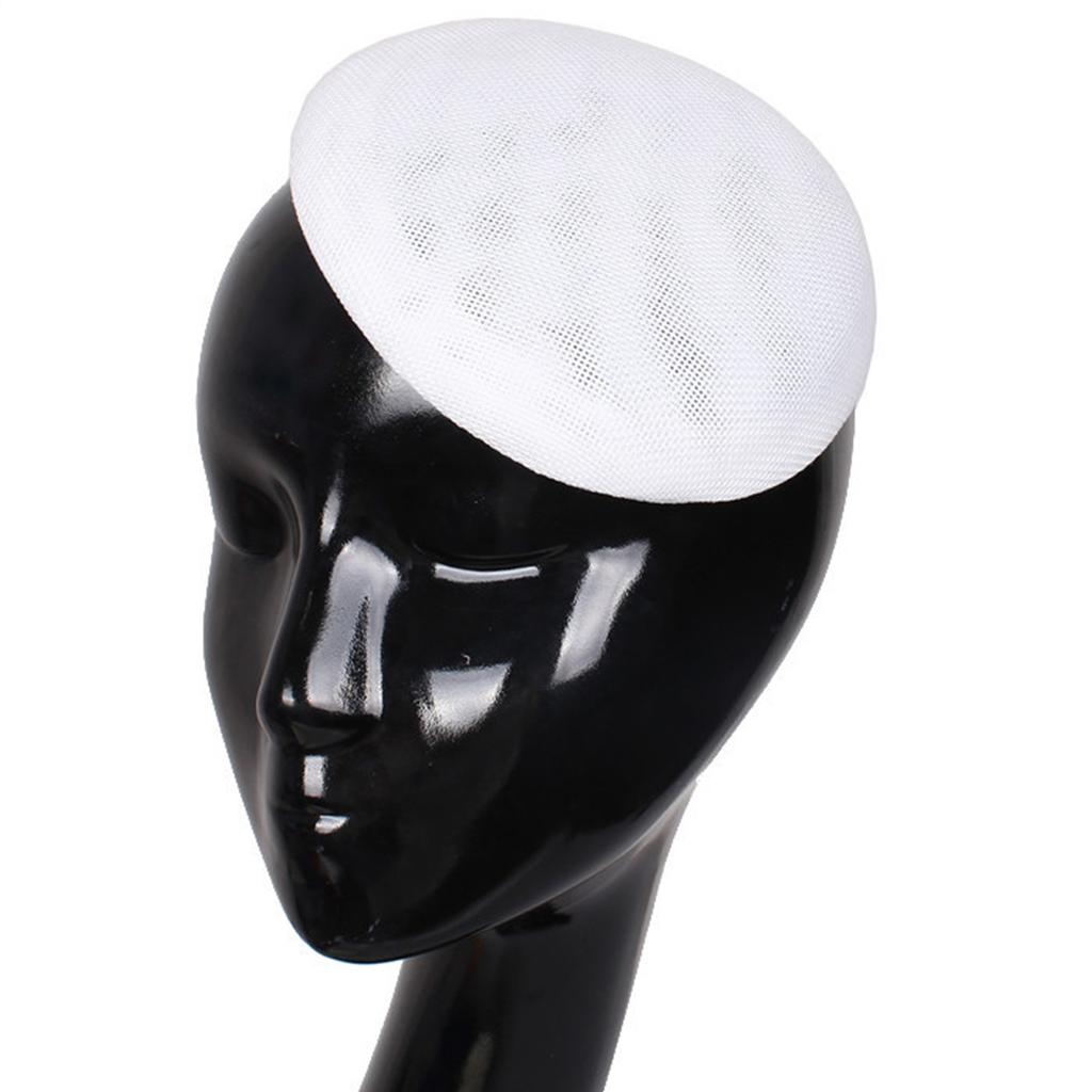 15cm Sinamay Hat Fascinators Hat Base for Women Millinery DIY Accessories Cocktail Teaparty Headpieces Round Hat Base