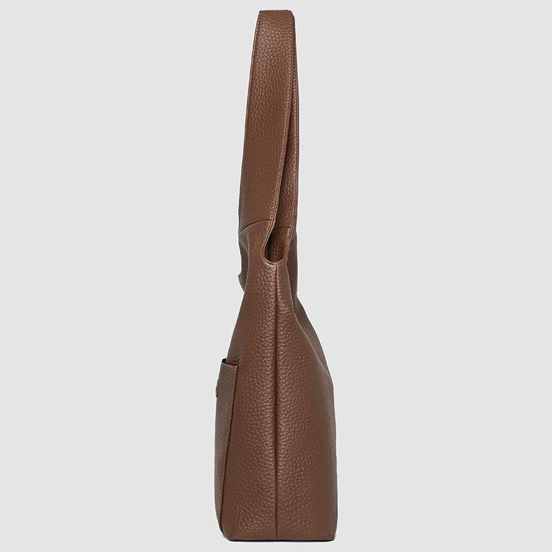 Large Capacity Tote Bag Women's Shoulder Underarm Handbag PU Commuter Bag