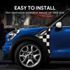 2 ks/Sada pro Mini Cooper R55 R56 R61 R60 Countryman Blatník Boční Mřížka Ozdoba Dekorace Samolepka Doplňky do Auta Auto-Styling