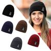 Elastic Plus Cashmere Cuff Beanies Ski Hip Hop Hat Thicken Winter Beanies Skullcaps Knitted Hats