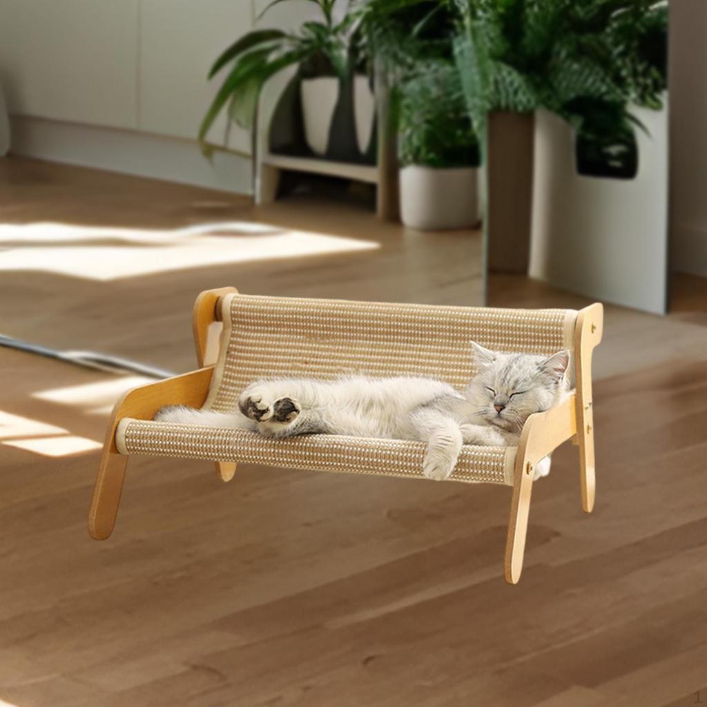 Katzenkratzliege Couchmatte Sofaform Indoor-Katzen Klein Mittel Groß Haustiermöbel
