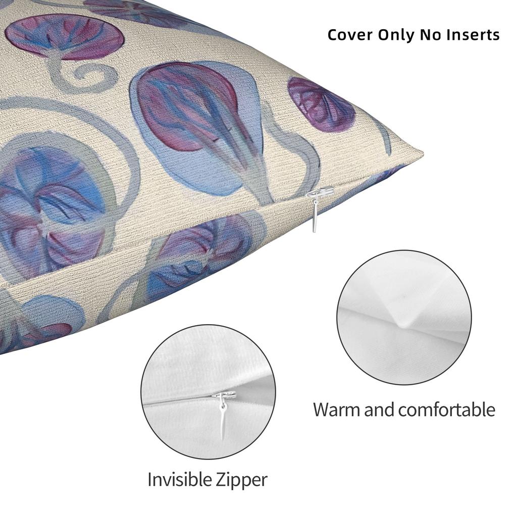Funky Placenta Pillowcase Polyester Cushion Cover Iui Fertility Treatment Pattern Throw Pillow Case Cover Seater Square 45X45Cm