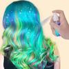 Party Temporary Hair Dye Spray Quick Temporary Hair Glitter Hair Color Glitter Styling Hair Coloring Washable Powder Dye Spray
