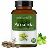 Kräuter-Essenz Amalaki (Indische Stachelbeere) 500mg, 60 Tabletten | Entgiftet den Körper | Reich an Vitamin C | Stärkt das Immunsystem | Verbessert die Verdauung (Pack o