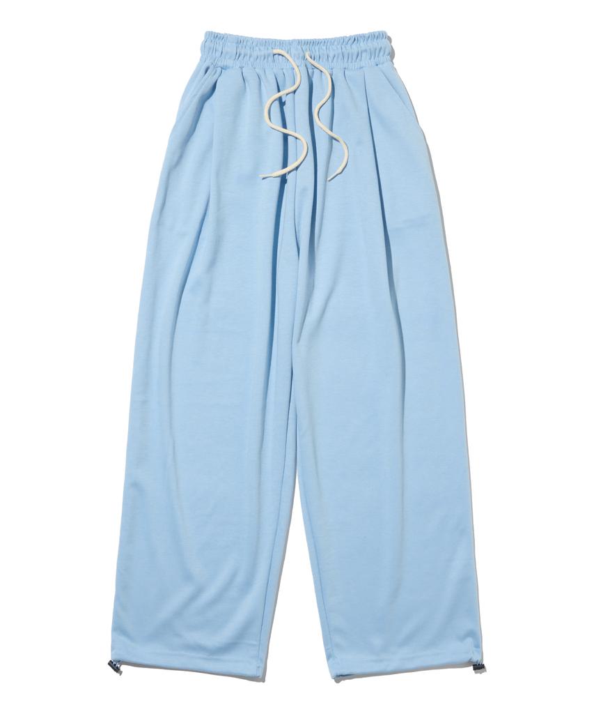 TAILOR STUDIO Maple String One-Pleat Training Pants (Blue)