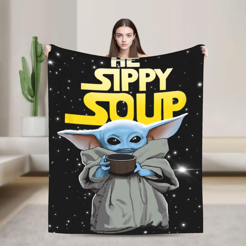Game Film W-Warss Fleece Blankets S-Stars Awesome Throw Blanket for Home 200x150cm Bedspread