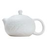 Embossed Closed Water Closed Water Xishi Pot Suet Jade Ceramic Large Capacity Single Pot Brewing Teapot Boutique Kung Fu Tea Set
