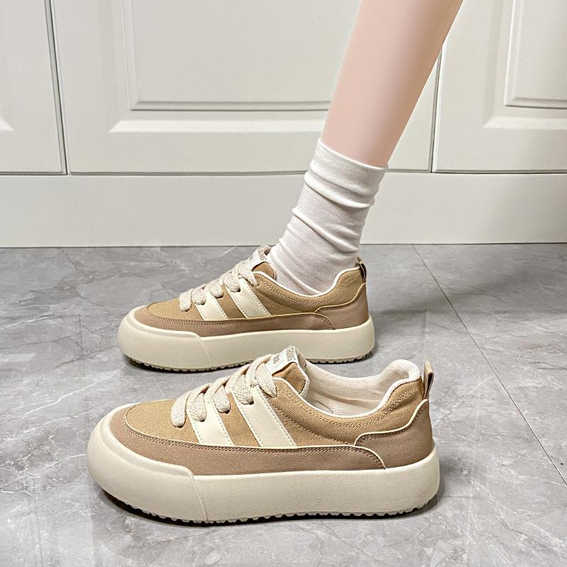 Soft platform canvas shoes spring and summer new retro maternity sports shoes