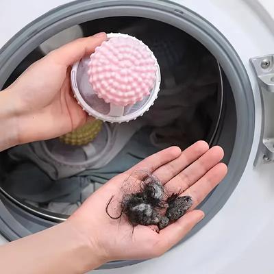 Easy-Install Hair and Debris Catcher for Washing Machine - No Battery Required, Convenient and Efficient