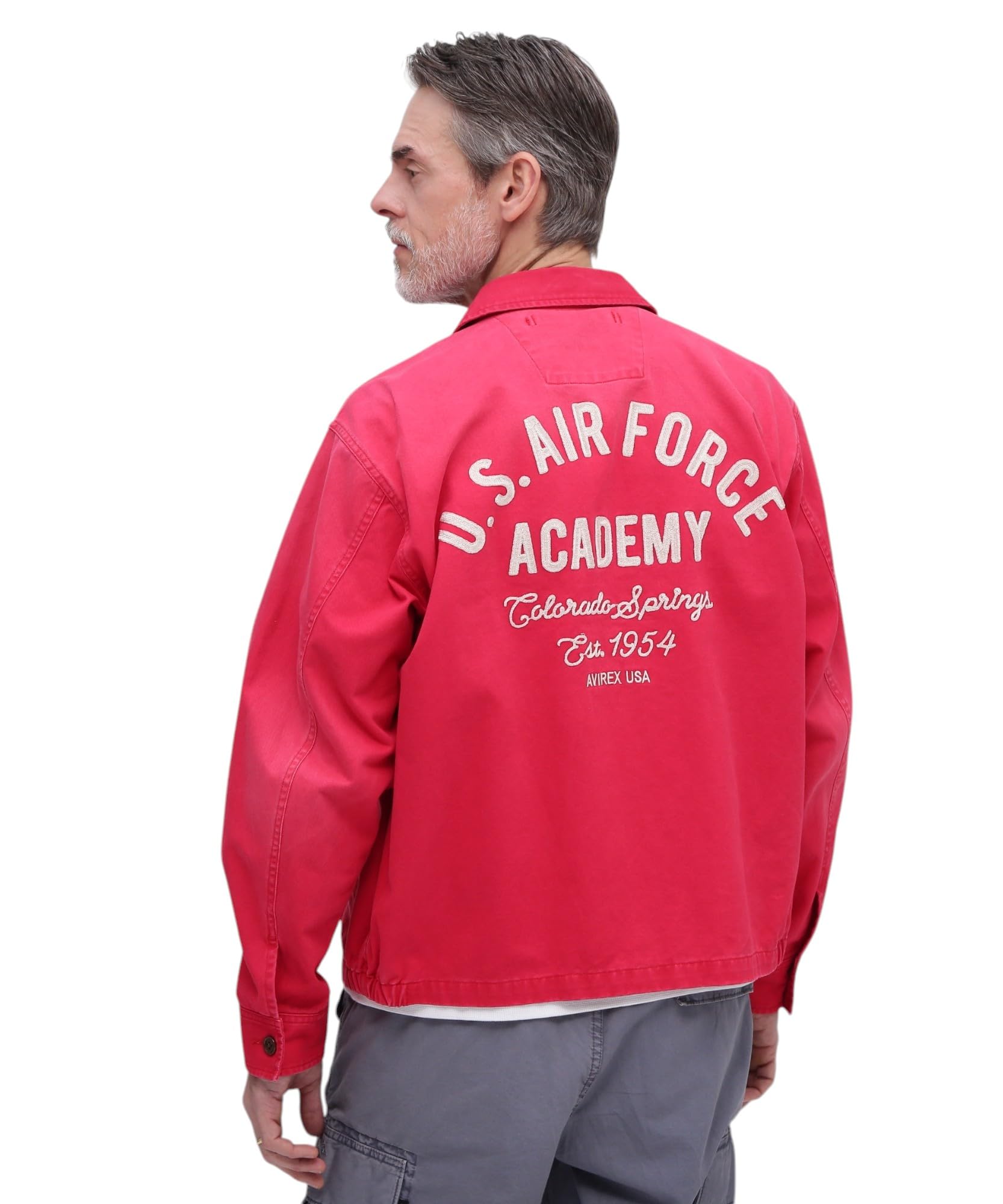 

FADE USAF ACADEMY JACKET 2XL 093 Light Pink [Avirex] Men s 783-5152003