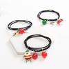 Korean Style Reindeer Santa Claus Hair Tie - High Elastic Hair Accessory for Women