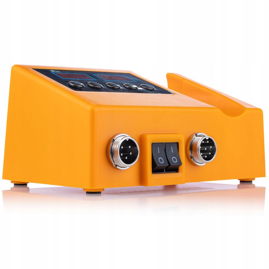 Rosfix Zestaw Stacja Lutownicza 2w1 i Lutownica Żelazko – Wszechstronność 660W | Zestaw Spoiw do Spawania Plastiku | Zszywacz w Walizce