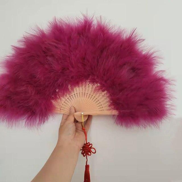 Lolita-Feder-Faltfächer, japanisches süßes Feenmädchen, dunkle Gothic-Hoftanz-Handfächer, Kunsthandwerk, Geschenk, Hochzeit, Party-Dekoration