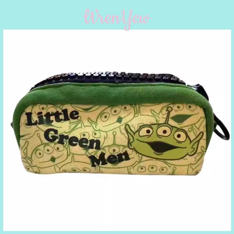 Toy Story Alien Cartoon Monster Pen Bag With Large Capacity For School And Travel Use