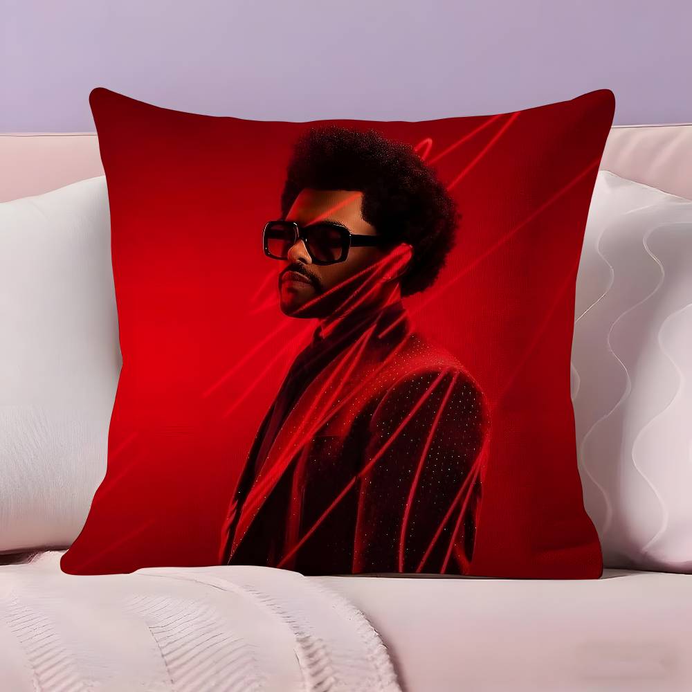 Singer Album T-The W-Weeknd Pillow Case Pillowcase Ultra Soft Skin Friendly Fabric Cloud Like Comfort & Concealed Zipper