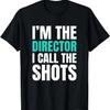 Filmregisseur Geschenke Ich bin der Regisseur Ich gebe den Ton an T-Shirt