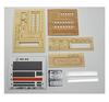 Woody Joe N Gauge Wooden Train Series 5 Nostalgic Wooden Train & Locomotive Passenger Car 2 Railway Model Passenger Car