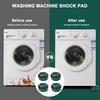 4 Pcs Washing Machine Fixed Pads Noise-reducing Shockproof Anti-vibration Washing Machine Lifting Foot Bases Household Supplies