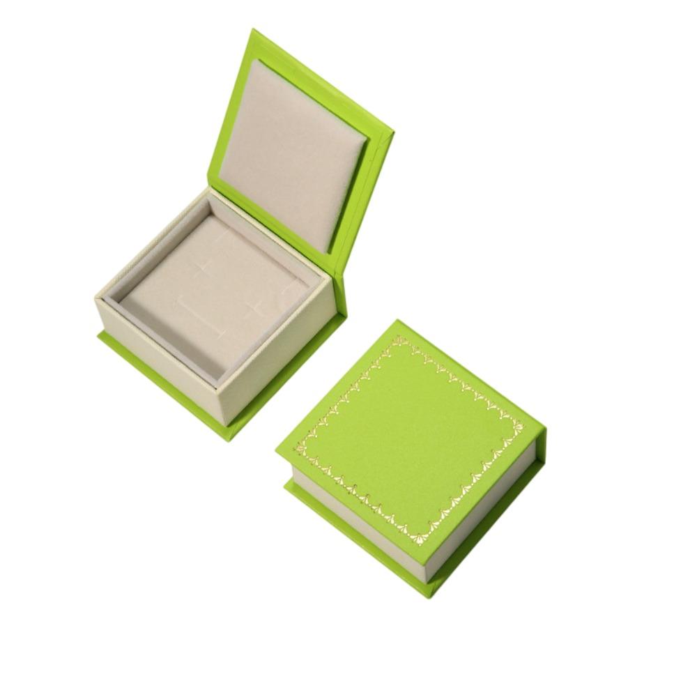 Square Jewelry Storage Case with Sponge Portable Travel Jewelry Box  Vanity Gift