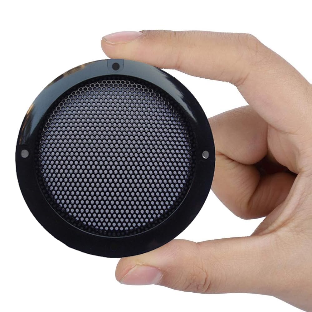 Xiatiaosann 3" Speaker Grill Cover, Cold Rolled Steel Speaker Net Cover, Metal Mesh Speaker