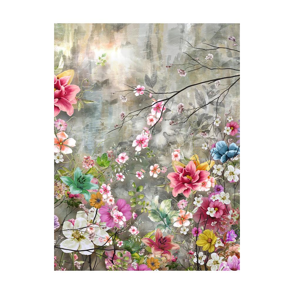 Canvas Poster, Modern Art, Abstract Flowers Painting Wall Art Colorful Canvas Decorative Picture, Ideal Gift Home Decor