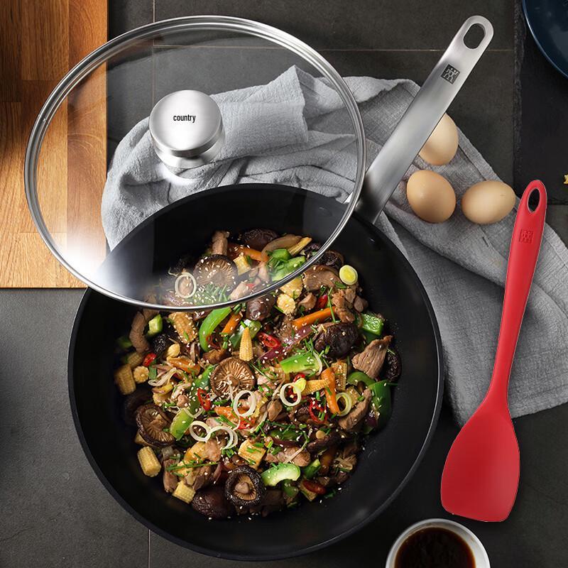 Zwilling Enjoy 30cm Wok with Spatula Set