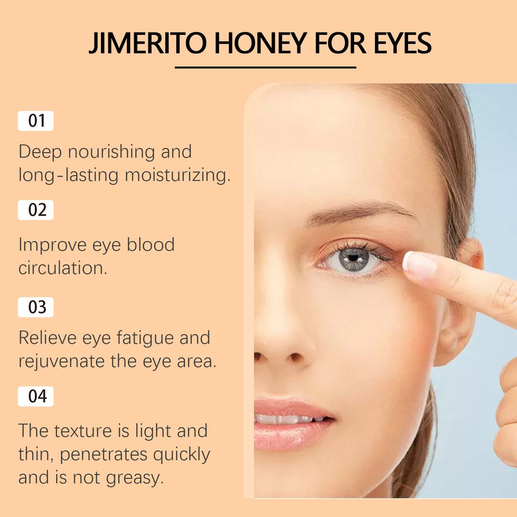 XIMONTH Honey Eye Drops – Moisturizing Relief for Dry, Itchy & Tired Eyes, Soothing Eye Care