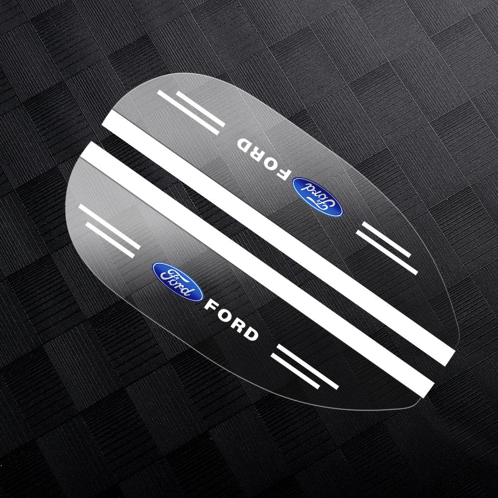 

2PCS Car Rearview Mirror Rain Eyebrow Protector Cover For Ford Edge Kuga Mustang Focus MK2 MK4 Fiesta Mondeo Escape Accessories