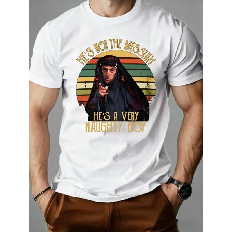 Men S Trendy Cool Comedy Meme T-Shirt, Heavyweight Texture, Monty Python/British Comedy Fans Daily Wear Choice S