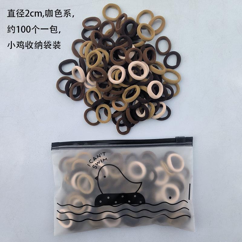 

Детская повязка на голову с высокой эластичностью 100 шт. One Size кофейный