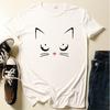 2024 Summer Cat Girl Printed Short Sleeve T-shirt - Casual, Loose Fit Fashion.