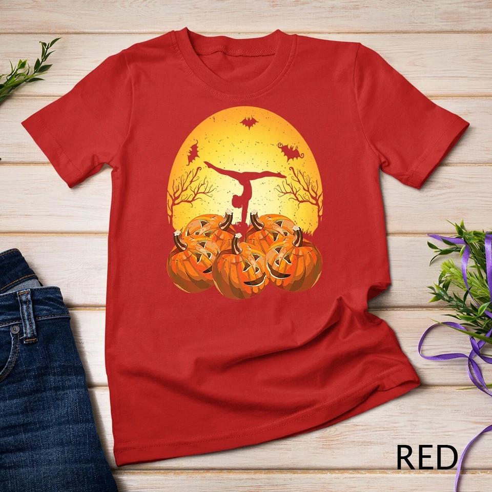 Artistic Gymnastics Pumpkin Halloween Gift Shirt Unisex T-shirt 8 3XL