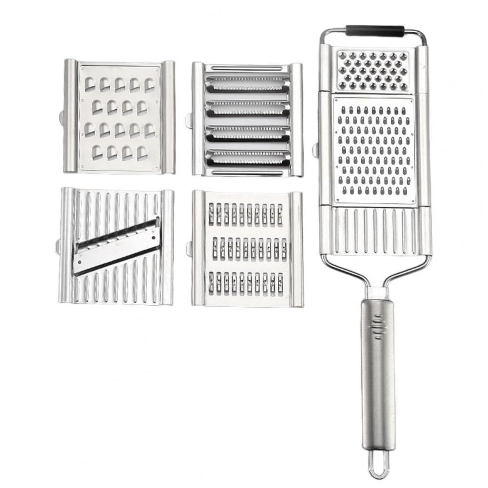 Stainless Steel Vegetable Cutter Stainless Steel Vegetable Slicer for Salads Cheese Fruit Removable Blade Kitchen for Cutting