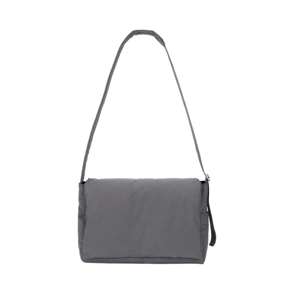 Matin Kim Big Padding Messenger Bag Charcoal