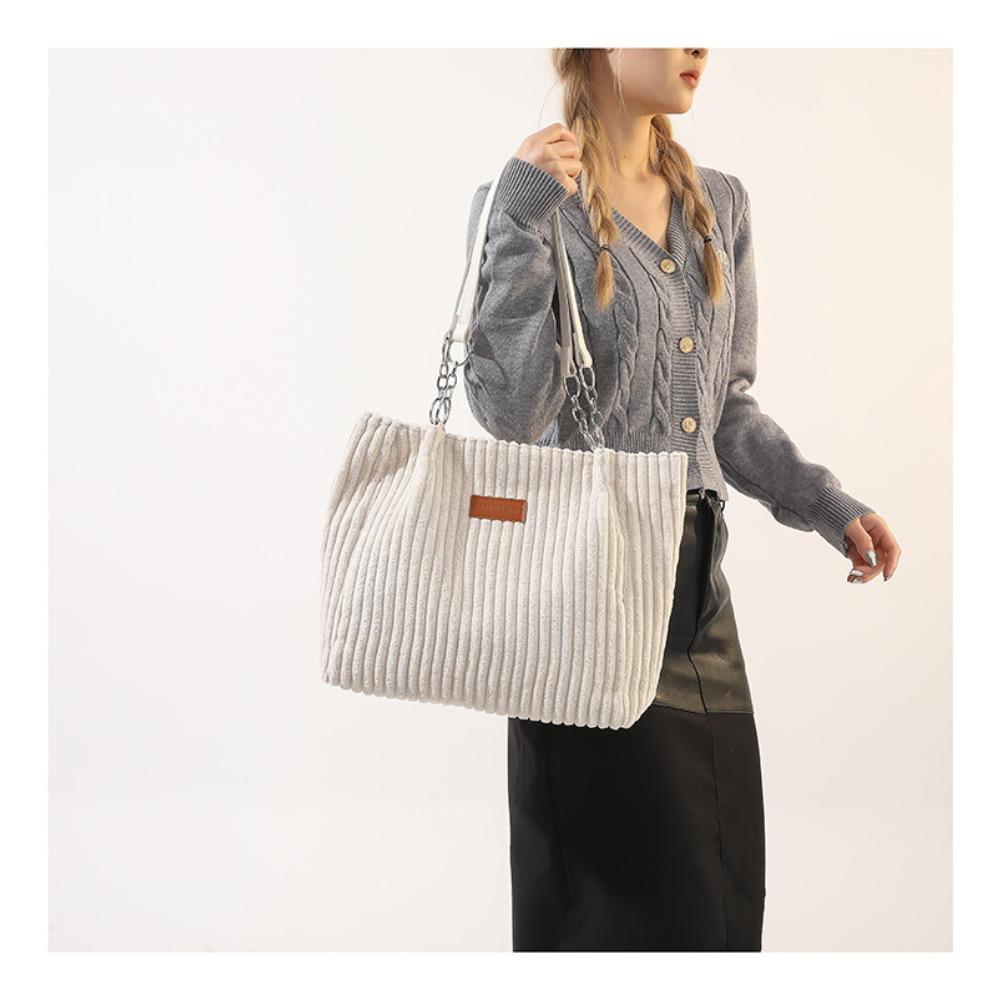 Large Capacity Ladies Handbag,Fashion Simple Shoulder Bag Casual Armpit Tote Women's Bags