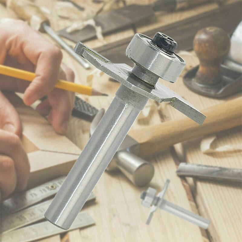 2mm Slot Cutter Bit T Trim Router Hand Held Electric Stand Motor-driven Drill for Knock On Furniture Machinery Accessories