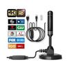 Indoor and Outdoor TV Antenna 4K 1080P HD Digital Antenna for Local Channels