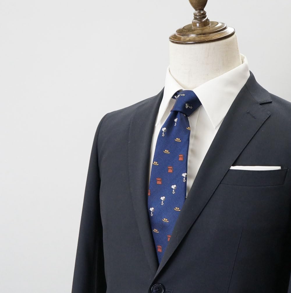 Peanuts Snoopy Tie, Blue, SNOOPY Brand Tie, Gift
