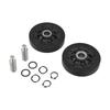 10-Piece Set RB170002 Dryer Drum Support Rollers Kits Replacement Drum Support Roller Accessories