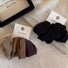 4Pcs/Set High Stretch Women's Scrunchie Solid Ponytail Holder Hair Tie 2024 New Hair Bands  Women