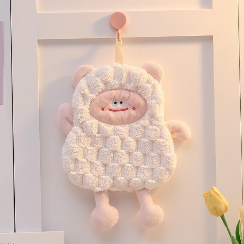 JINGRUIXIANG Cute Monster Hanging Hand Towel, 2-Pack