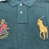 Polo Ralph Lauren Ss24 Insignia Etiqueta Oro Logo Big Pony Bordado Camiseta Polo Manga Larga Hombre tops Verde Oscuro 710779249-001