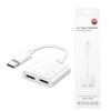 USB-C To 3.5mm Audio Adapter: Headphone Converter for Sound Card and Live Streaming