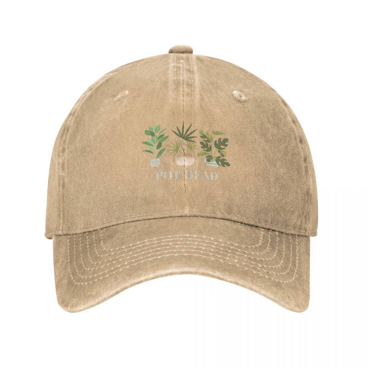 

Pot head Plant Parent Cap Cowboy Hat Cap hat christmas hat women s cap Unisex s