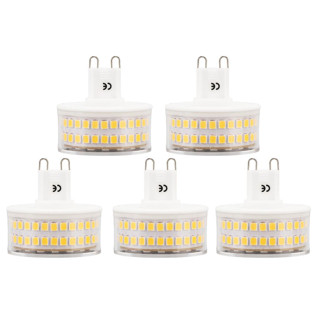 2 PCS G9 LED Light Bulb Warm White Light LED Bulb for Hanging Ceiling Wall Lamp 3000K 5W 220V